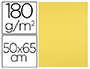 CARTOLINA LIDERPAPEL 50X65 CM 180 GR AMARELO LIMAO