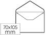 ENVELOPE LIDERPAPEL CARTAO DE VISITA BRANCO 70 X 1