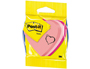BLOCO DE NOTAS ADESIVAS POST-IT CORACAO NEON