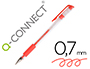 ESFEROGRAFICA Q-CONNECT TINTA GEL VERMELHO 0,7MM
