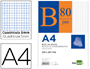 BLOCO DE NOTAS LIDERPAPEL COLADO PRO DIN A4 80 F Q