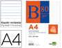 BLOCO DE NOTAS LIDERPAPEL COLADO PRO DIN A4 80 F P