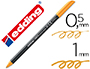 MARCADOR EDDING PONTA FIBRA 1200 N.66 LARANJA NEON