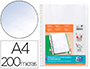 BOLSA CATALOGO OXFORD COM FOLE DIN A4 200 MICRONS
