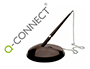 ESFEROGRAFICA EXTENSIVEL Q-CONNECT - COM SUPORTE
