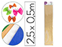 PAPEL CREPE EM CELOFANE LIDERPAPEL 50 CM X 2,5 M D