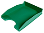 BANDEJA SOBREMESA PLASTICO Q-CONNECT VERDE OPACO 240X70X340 MM