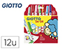 MARCADOR BEBE GIOTTO 12+2 UNIDADES
