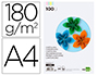 CARTOLINA LIDERPAPEL DIN A4 180 GR CORES SORTIDAS 