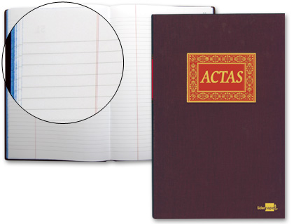 Libro de Actas: Registro de Actas. Tamaño A4. (Spanish Edition)