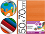 CARTAO ONDULADO LIDERPAPEL 320GR 50X70 CM LARANJA