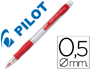 LAPISEIRA PILOT SUPER GRIP VERMELHO 0,5 MM COM GRI