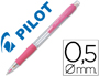 LAPISEIRA PILOT SUPER GRIP ROSA 0,5 MM COM GRIP