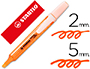 MARCADOR FLUORESCENTE STABILO SWING COOL LARANJA