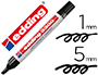 MARCADOR EDDING 3300 N.1 PRETO - PONTA BISELADA