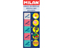 GOMA DE BORRAR MILAN 430-5 BLISTER DE 5 UNIDADES