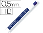 MINAS STAEDTLER GRAFITE 0,5 MM HB TUBO COM 12 MINA