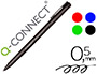 MARCADOR Q-CONNECT RETROPROJECAO PONTA FIBRA FINA 