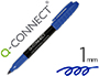 MARCADOR Q-CONNECT PARA CD/DVD PONTA FIBRA PERMANE