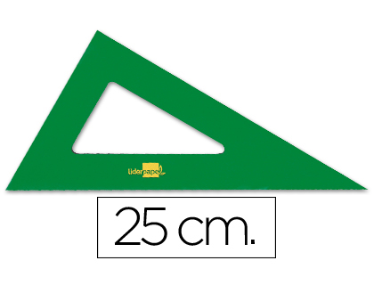 Juego Escuadra Cartabon M+R 20Cm Regla 30 cm y Semicirculo 10 cm