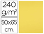 CARTOLINA LIDERPAPEL 50X65 CM 240 GR AMARELO LIMAO