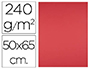 CARTOLINA LIDERPAPEL 50X65 CM 240 GR VERMELHO
