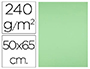 CARTOLINA LIDERPAPEL 50X65 CM 240 GR VERDE PISTACH