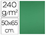 CARTOLINA LIDERPAPEL 50X65 CM 240 GR VERDE NATAL