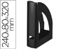 PORTA REVISTAS LIDERPAPEL PLASTICO PRETO OPACO