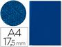 CAPA DE ENCADERNACAO CHANNEL RIGIDA AZUL LOMBADA 1