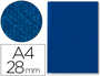 CAPA DE ENCADERNACAO CHANNEL RIGIDA  AZUL LOMBADA 