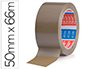 FITA ADESIVA TESA PVC COR CASTANHO 66MTX50MM 