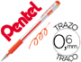 ROLLER PENTEL K116 GEL GRIP LARANJA