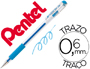 ROLLER PENTEL K116 GEL GRIP AZUL CLARO