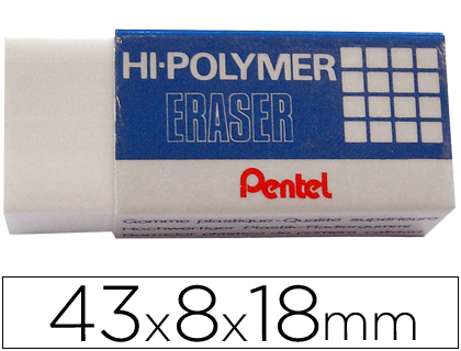 BORRACHA PENTEL ZEH05 LAPIS
