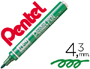 MARCADOR PENTEL N50 PERMANENTE VERDE 4,3 MM