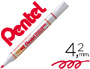 MARCADOR PENTEL MW85 QUADROS BRANCOS 4,2 MM VERMEL
