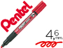 MARCADOR PENTEL MMP20 PAINT VIDRO E PLASTICO VERME
