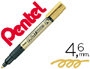 MARCADOR PENTEL MMP20 PAINT VIDRO E PLASTICO OURO