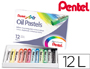 PASTEIS DE OLEO PENTEL ARTS 12 CORES