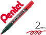 MARCADOR PENTEL GIZ SMW26 WET ERASE VERMELHO