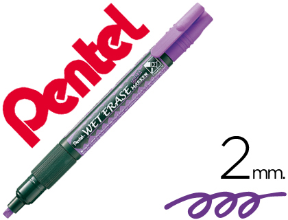 MARCADOR PENTEL SMW26 WET ERASE VIOLETA