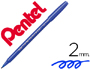 MARCADOR PENTEL S360 FELTRO AZUL