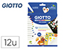 MARCADOR GIOTTO DECOR MATERIALS CAIXA DE 12 CORES 