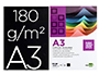 CARTOLINA LIDERPAPEL DIN A3 180 GR PRETO PACK DE 1