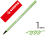 MARCADOR STABILO AGUARELAVEL PEN 68 VERDE GELO 1 M