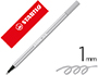 MARCADOR STABILO AGUARELAVEL PEN 68 CINZA AZULADO 