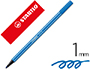 MARCADOR STABILO AGUARELAVEL PEN 68 AZUL MARINHO U