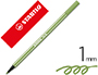 MARCADOR STABILO AGUARELAVEL PEN 68 VERDE FOLHA 1 