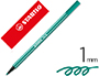 MARCADOR STABILO AGUARELAVEL PEN 68 VERDE ESMERALD